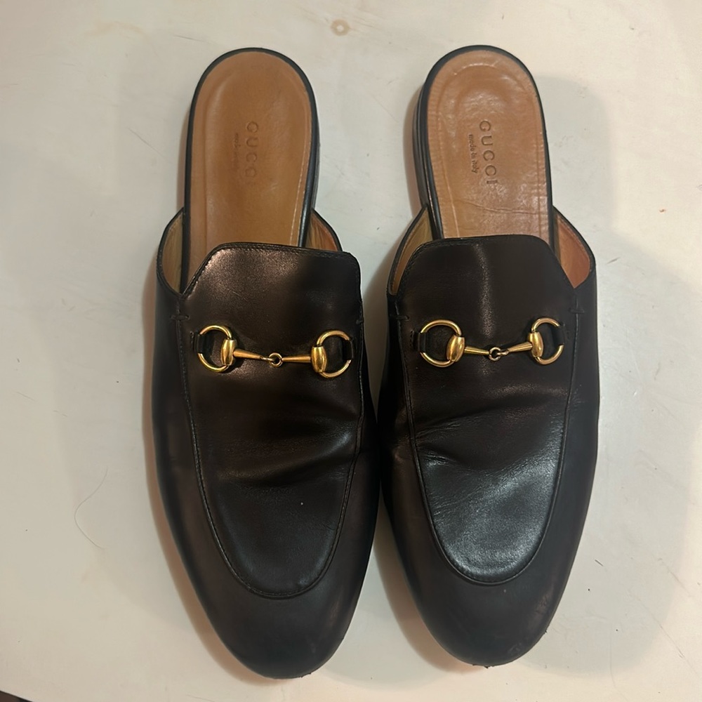 Gucci Princeton loafer slides size 41